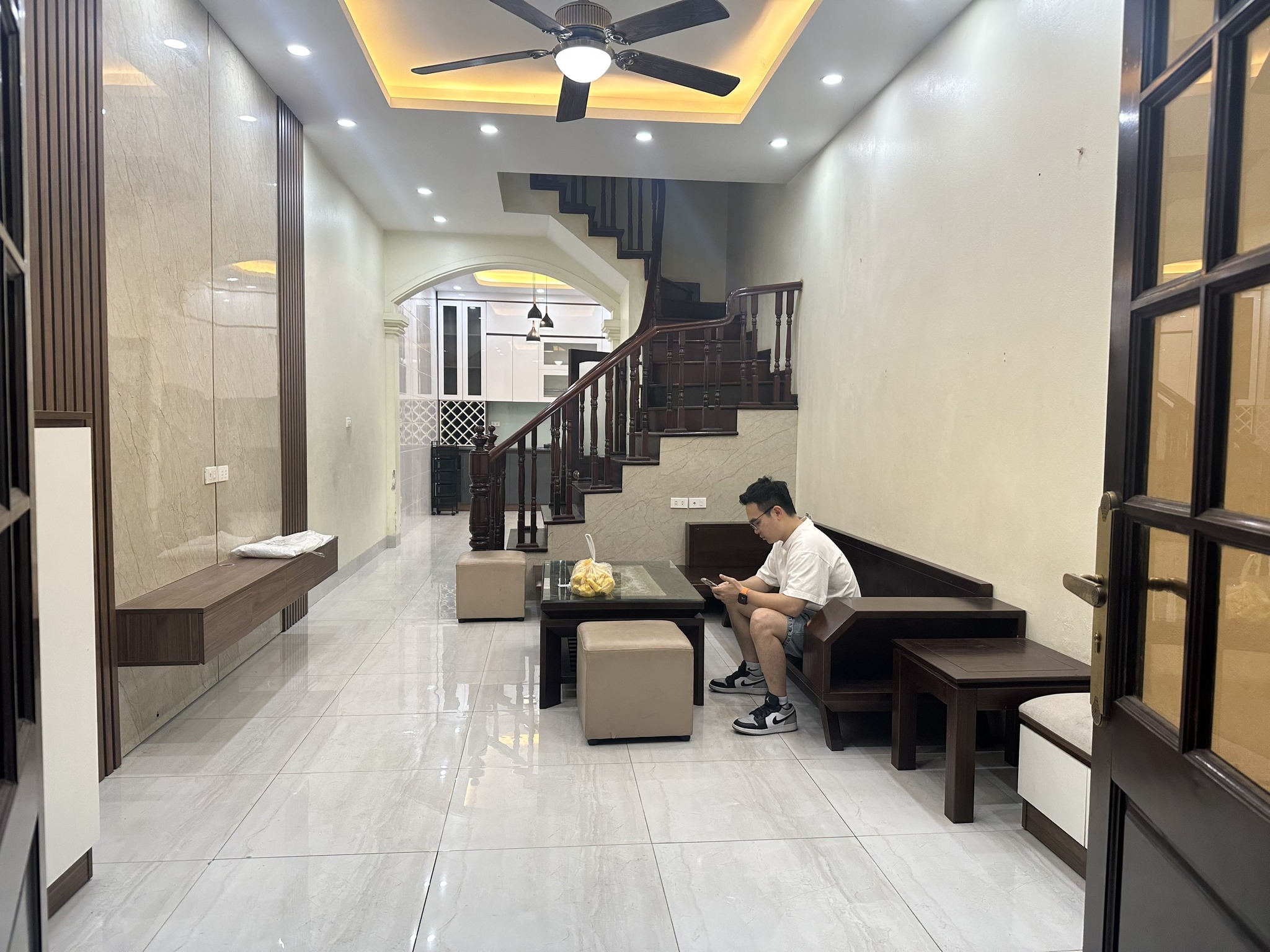 Cho thuê nhà ngõ ô tô tránh Phùng Khoang - Thanh Xuân - 50m - 5 tầng - 18 triệu - Ảnh 1